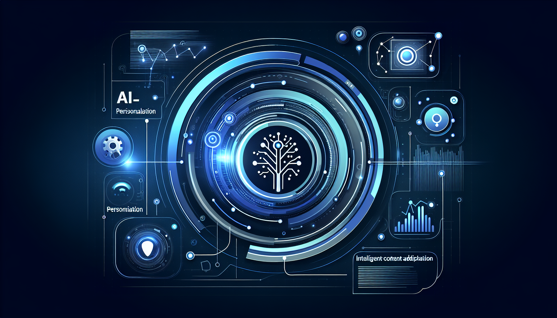 Marketing website with dynamic personalization layers adapting content to visitor behavior