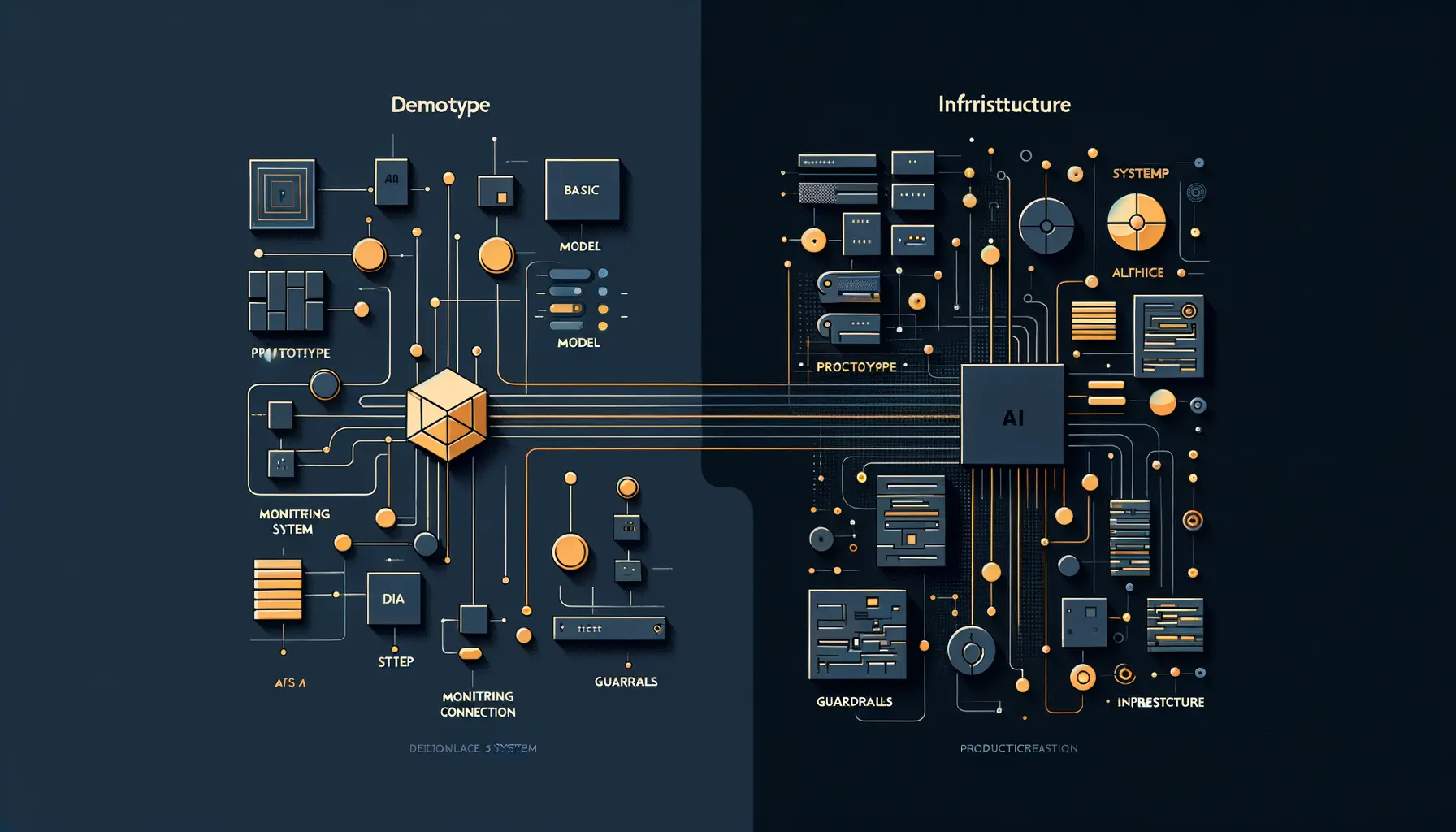 Evaluation checklist comparing prototype-only agencies against production-ready AI consultancies